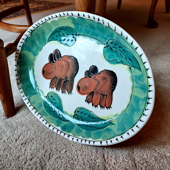 Table Arts 15x10 inch bear oval platter - Picture 12 of 12